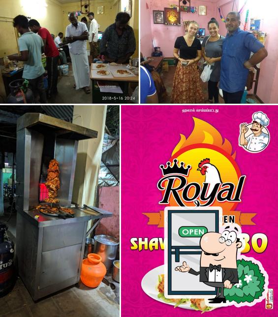 The exterior of Royal grill chicken & shawarma