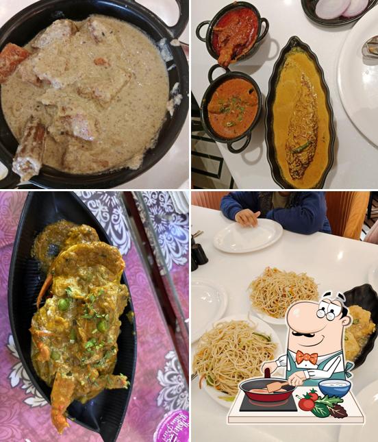 Chicken curry at Song of Bengal restaurant at Hotel New Sea Hawk Puri