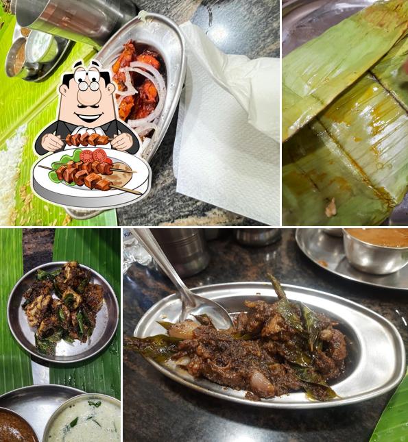 Food at Sri Rajaganapathy Non Veg Restaurant