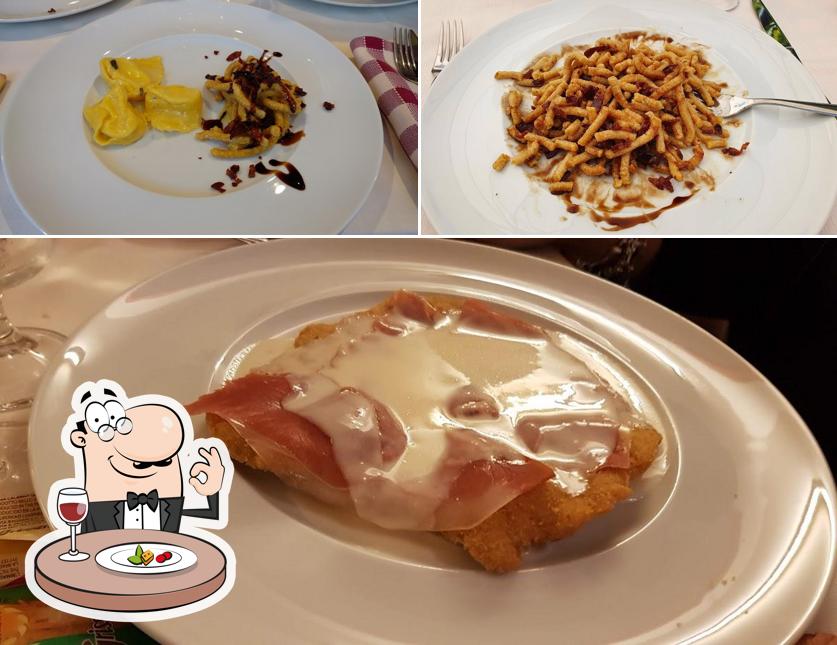 Cibo al Trattoria Dal Piccolo