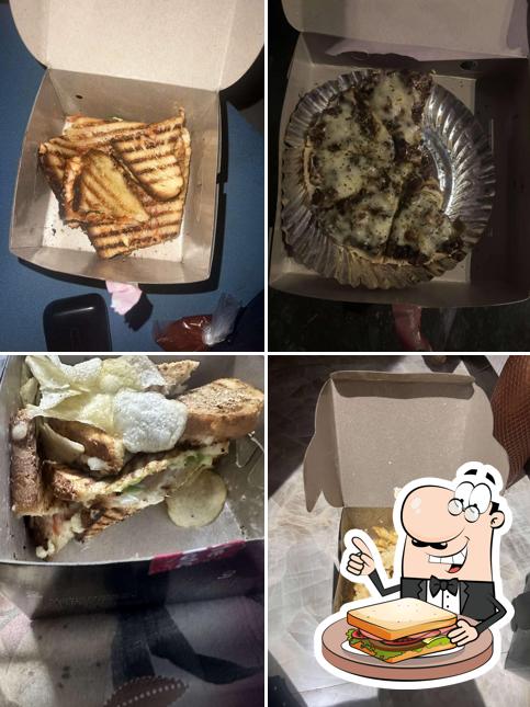Grilled cheese sandwich at Delicatessen