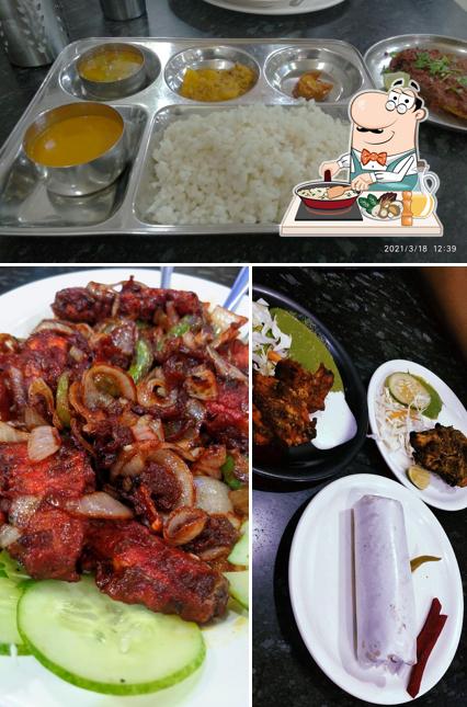 Fried rice at HOTEL KARTHIK Family Restaurant