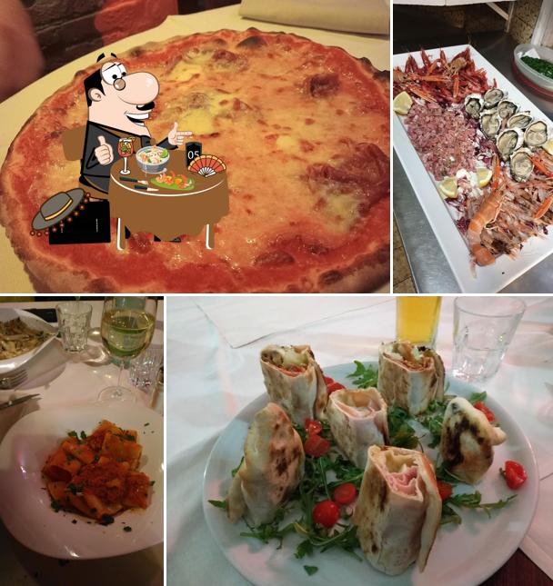 Cibo al Pizzeria da Rock
