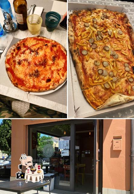La immagine della cibo e esterno di Pizzeria il Capriccio