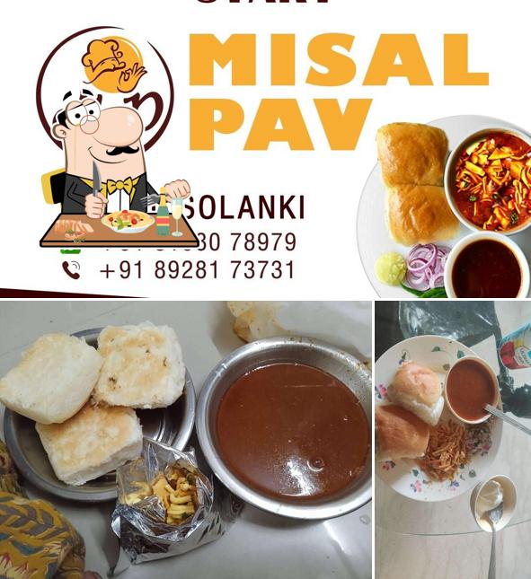 Pulled pork sandwich at Mr D Misal Pav