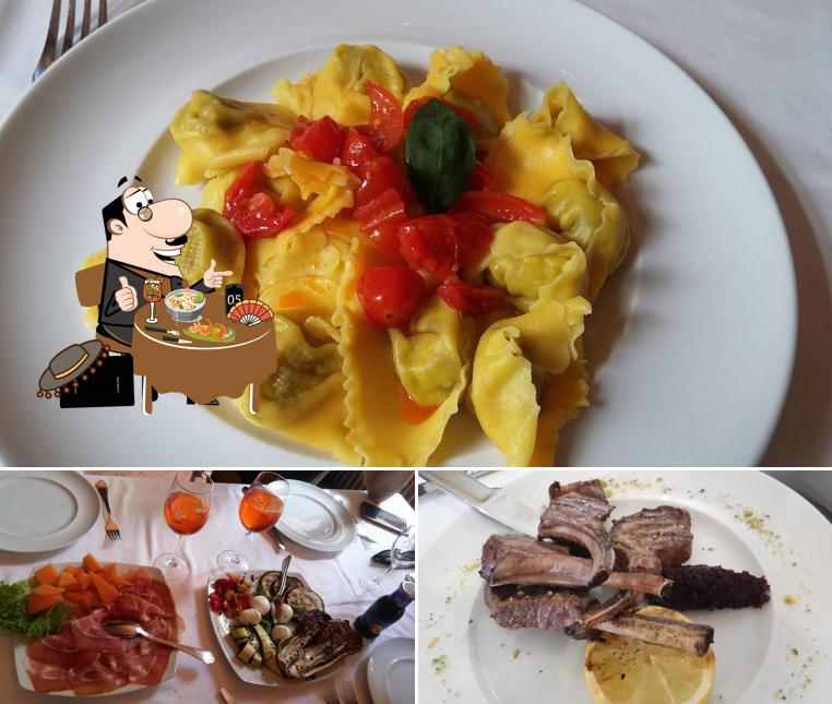 Cibo al Ristorante Gatto Moro