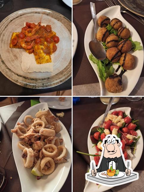 Platti al La Taverna di Castello