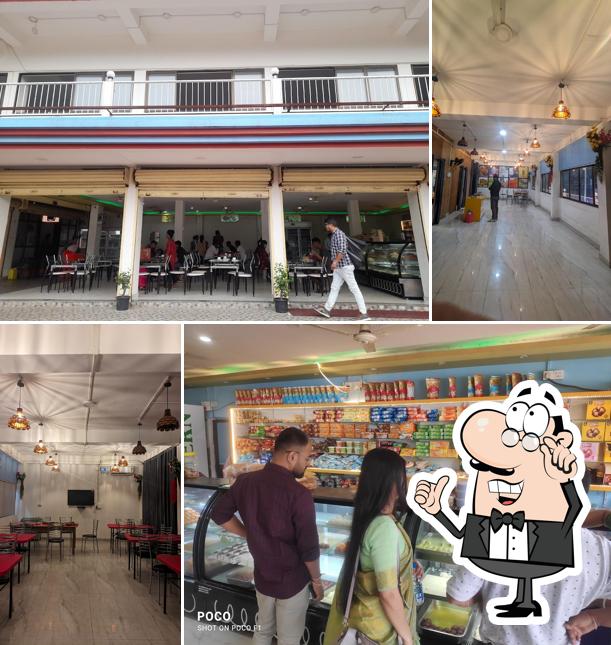 The interior of Bhagyashree Family Restaurant