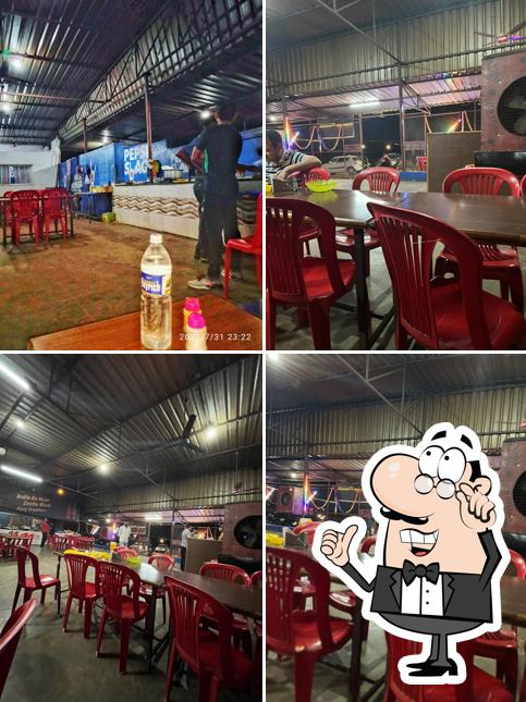 The interior of Dhabha junction samir dhabha
