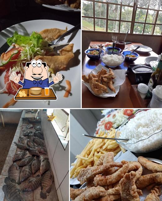 Comida em Pesqueiro Lagoa Azul