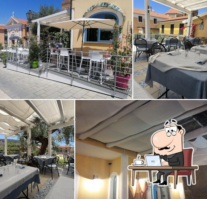 Gli interni di Ristorante K cucina di pesce