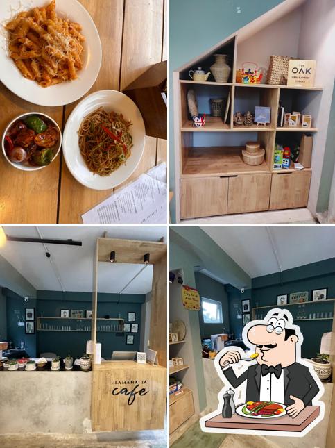 Food at Lamahatta Cafe