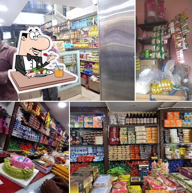 Food at Peevis Bakery