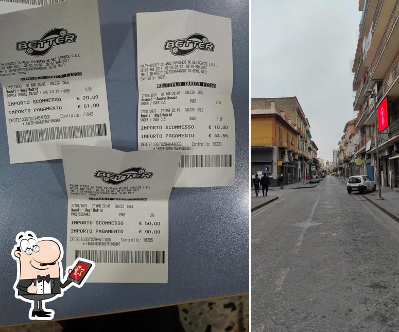 Gli esterni di Bar Oro Nero
