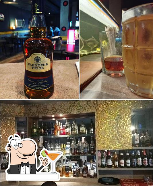 Try a drink from the menu