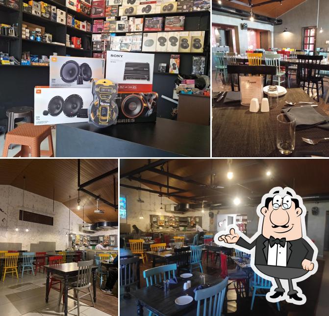 The interior of Ramponni by Wine And Dine Family Restaurant