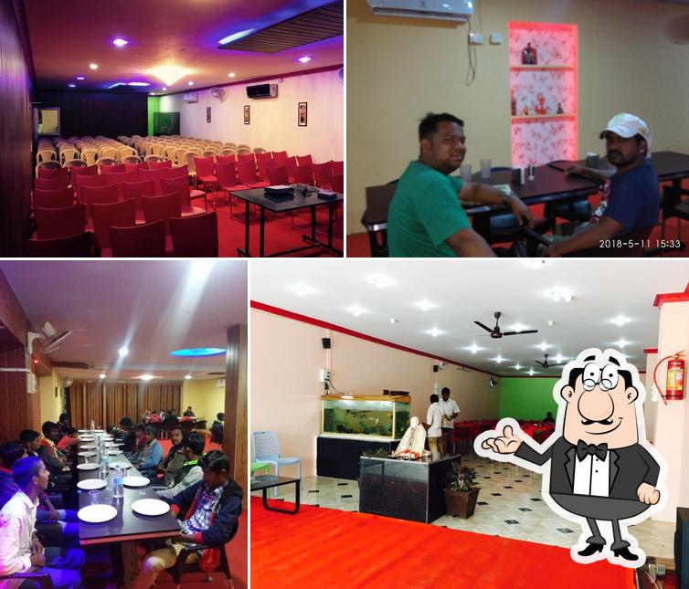 The interior of Samarth Krupa Family Restaurant