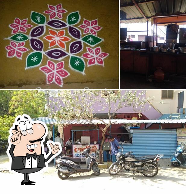 The interior of Ayyappa Hotel