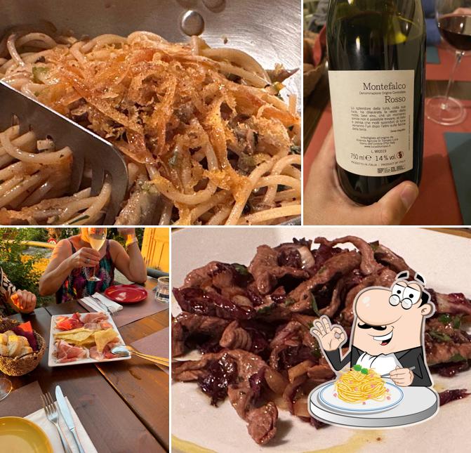 Spaghetti alla carbonara al Enoteca Oberdan