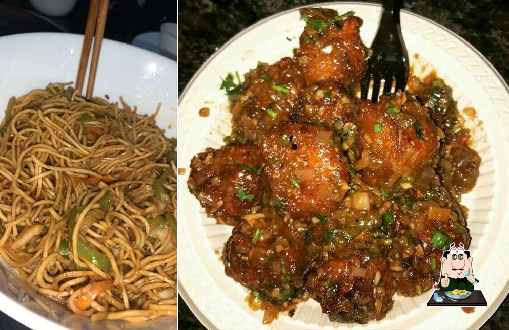 Food at UNIQUE restaurant