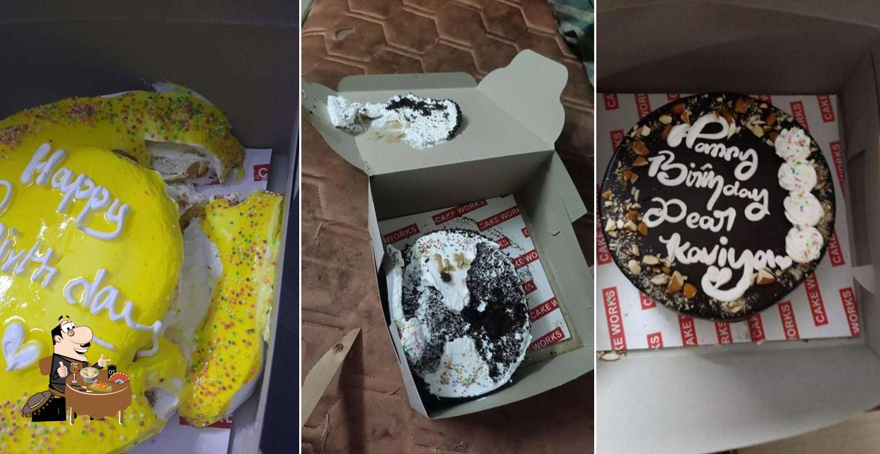 Food at Cake Works Chrompet