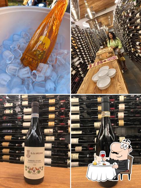 Ordina un bicchiere di vino a Ciucia Barlet