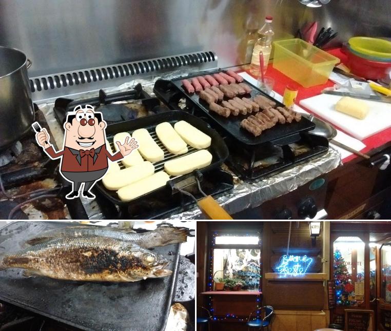 Cibo al Buffet Impero Trieste