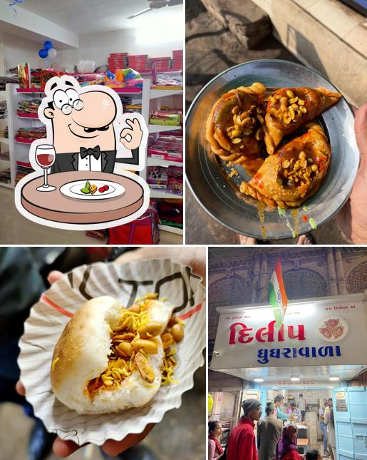 Food at Dilipbhai Ghughara Wala
