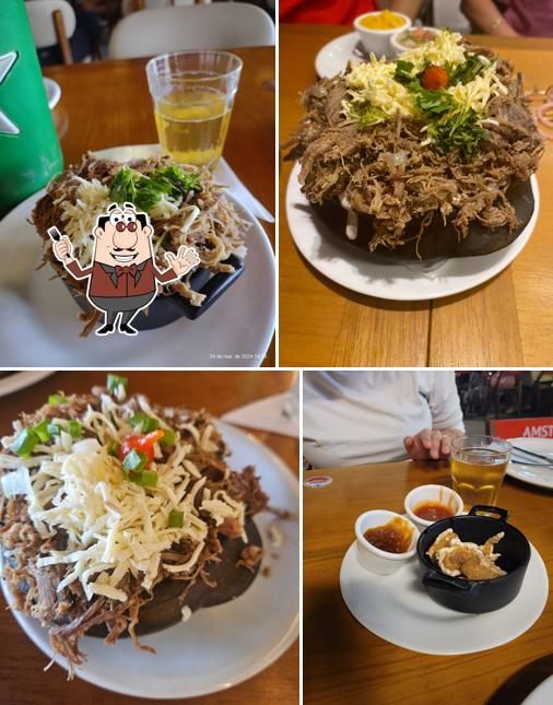 Carne de porco em Feijão Verde Eusébio