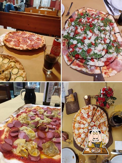 A Bar Greco pizzeria, puoi goderti una bella pizza