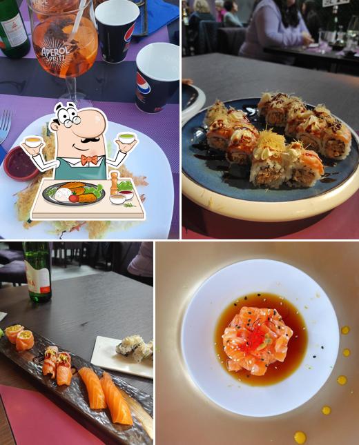 Calamari fritti al Feel Sushi Restaurant Champagneria Melzo