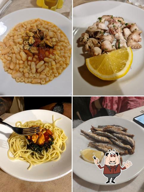 Platti al Trattoria L'Orologio