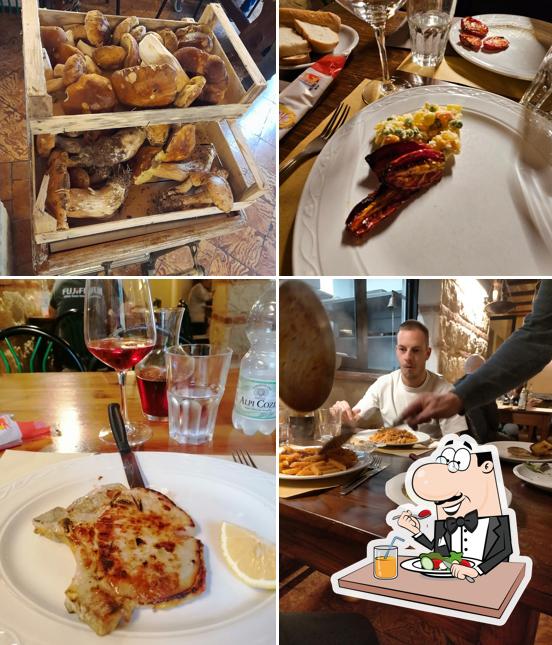 Spezzatino di maiale al Trattoria Toscana dei Frati Templari