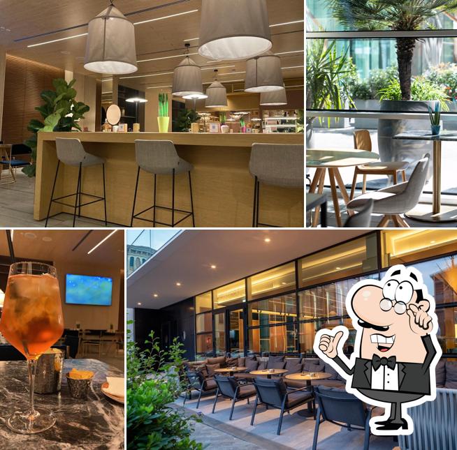 Gli interni di BATTICöR Bar e Ristorante