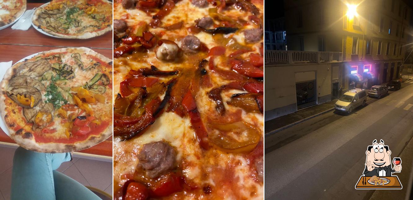 A La Grande Abbuffata pizzeria d' asporto, puoi goderti una bella pizza