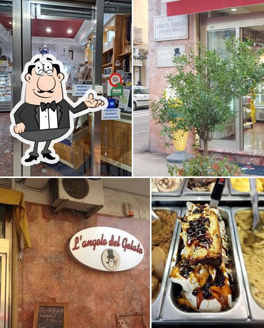 Gli interni di L'angolo del Gelato