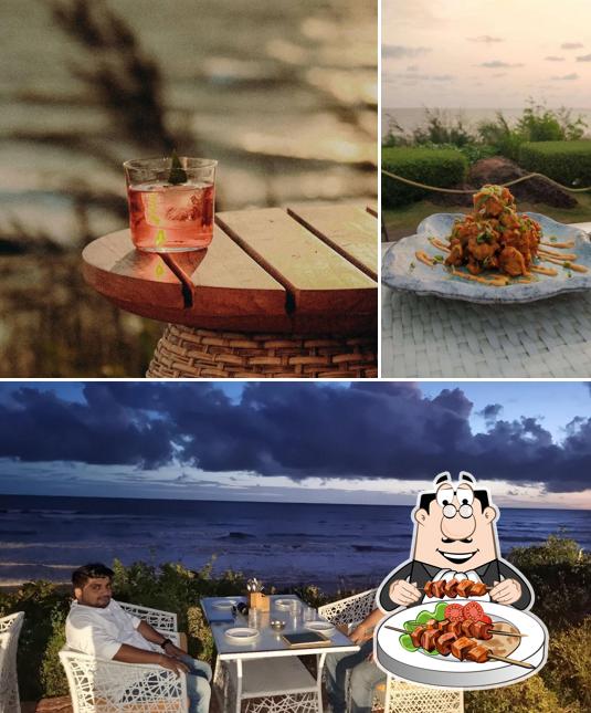 Check out the picture showing food and interior at ROCKPOOL