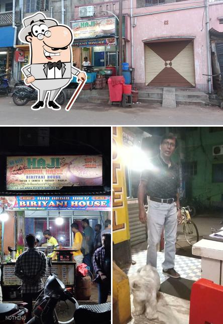 The exterior of Haji Biriyani House