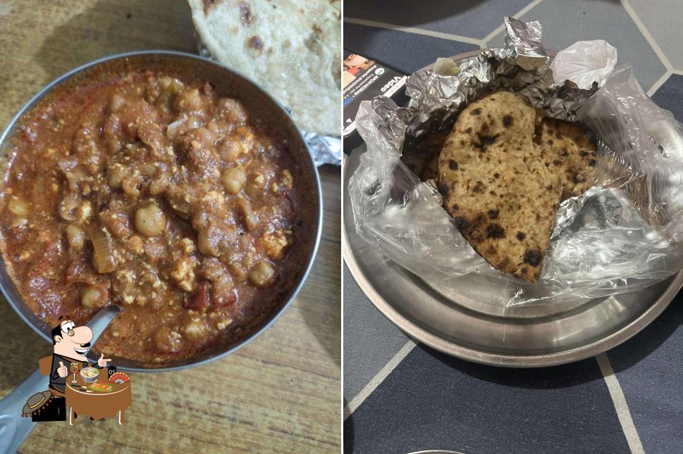 Food at Sunny Vaishno Dhaba