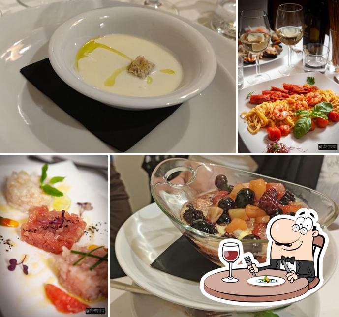 Platti al Ristorante di Pesce Chiaroscuro San Giovanni