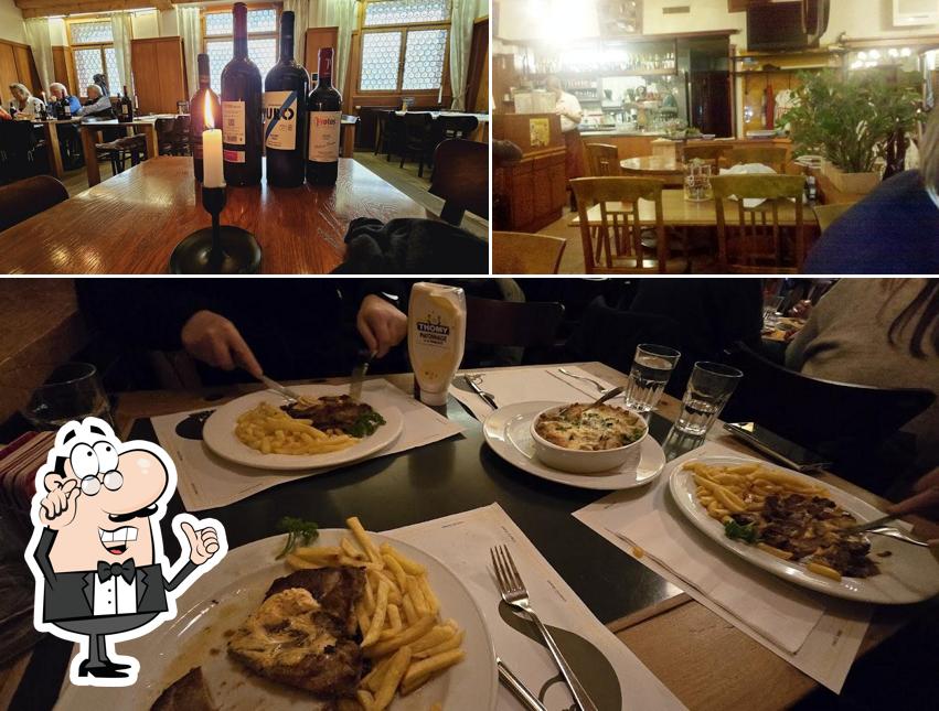 Gli interni di Restaurant Sternen Albisrieden