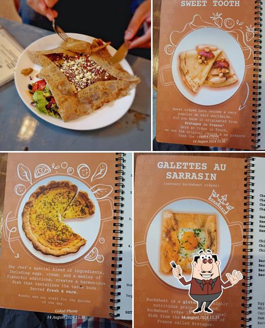 Food at Crêpe In Touch