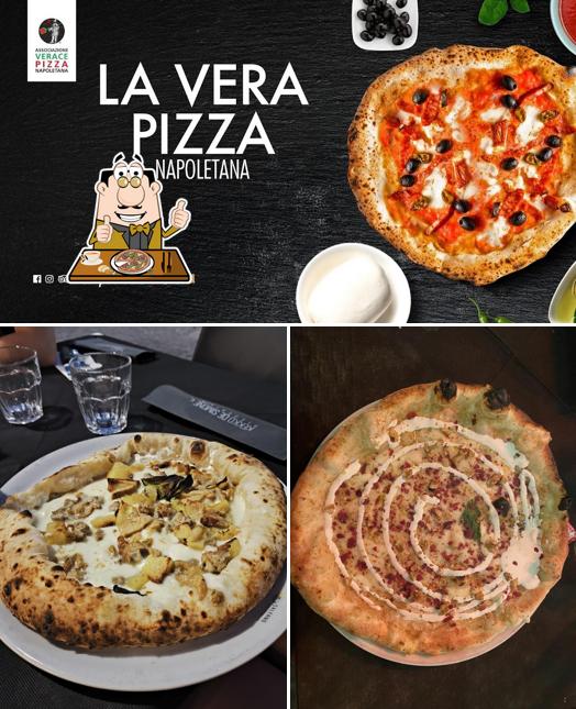 Scegli tra le molte varianti di pizza