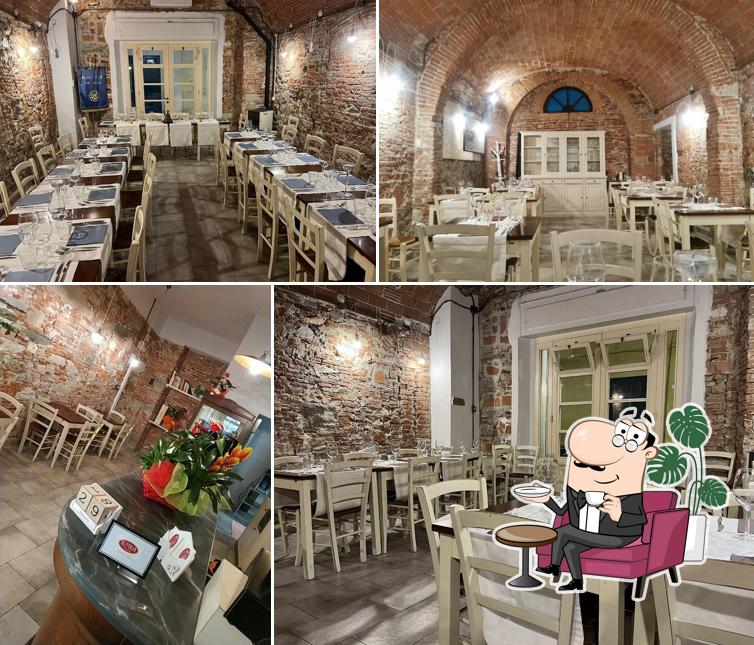 Gli interni di Osteria Micheletti_ Pisa