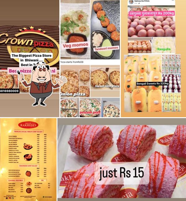 Meals at Rakheja pizza and restaurant