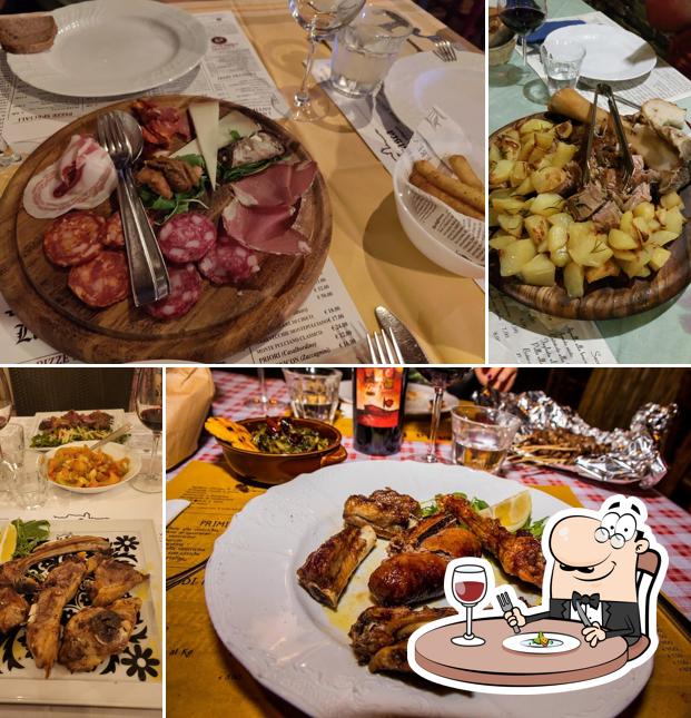 Platti al Osteria La Frasca