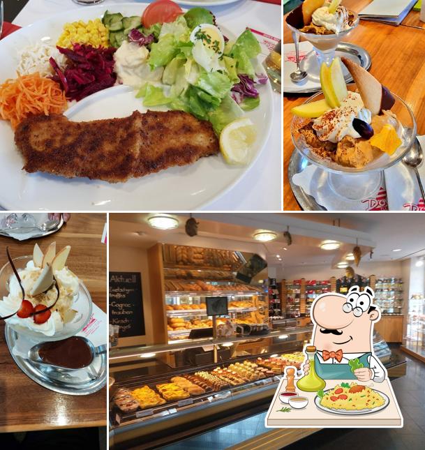Banana split al Confiserie Dober AG