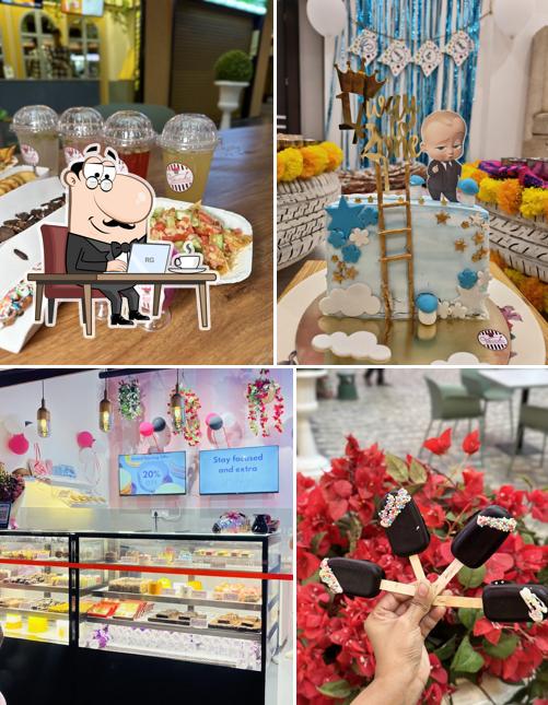 The image of Jainshree Bakers & Cafe’s interior and food