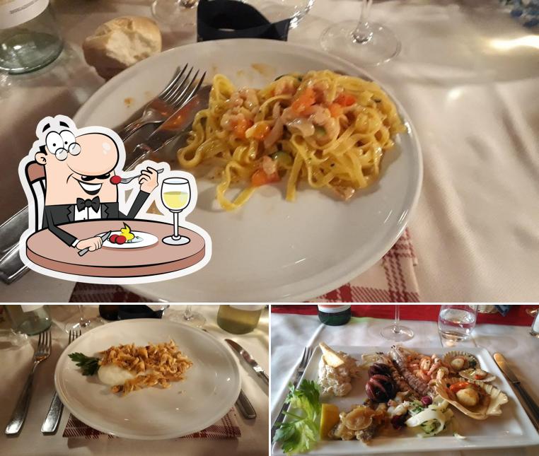 Cibo al Ristorante Alla Darsena