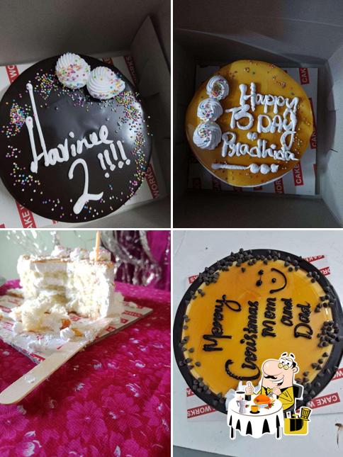 Food at Cake Works Chrompet